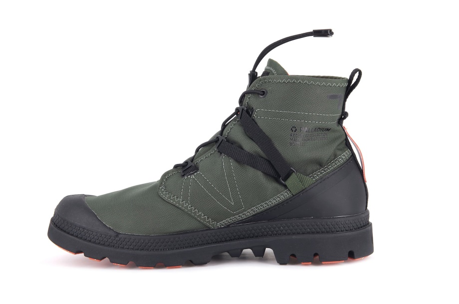 Palladium Pampa Travel Lite Impermeable Oliva