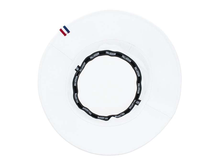 Sombrero De Pescador Paladio Borde Del Logo Blanco