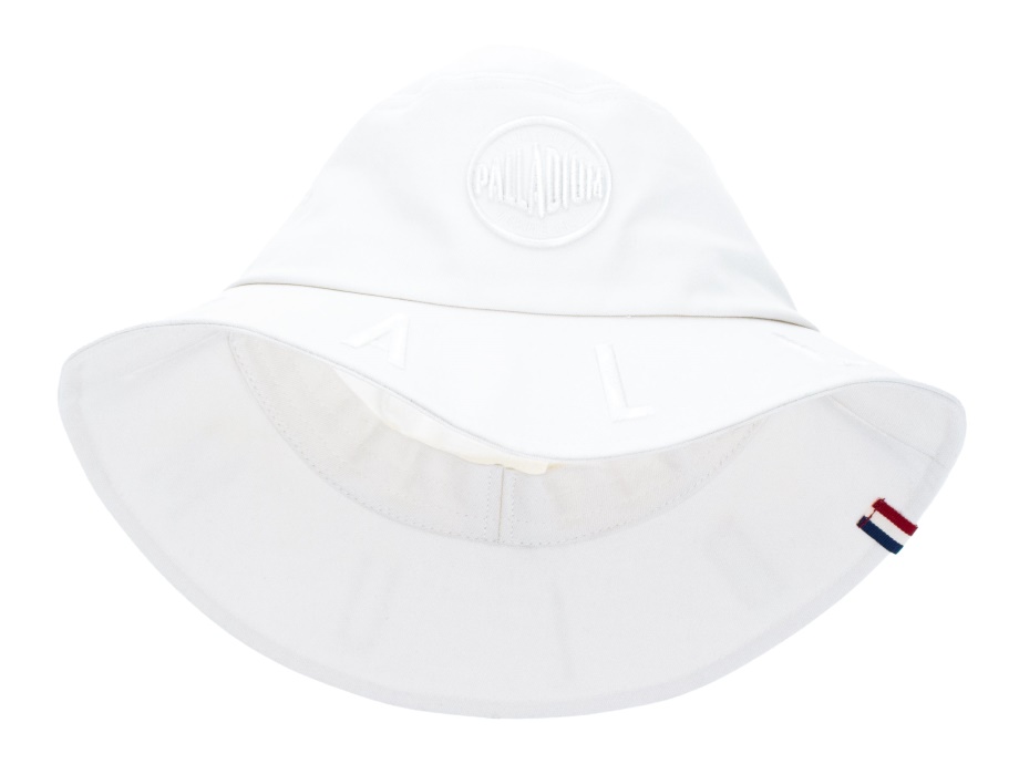 Sombrero De Pescador Paladio Borde Del Logo Blanco