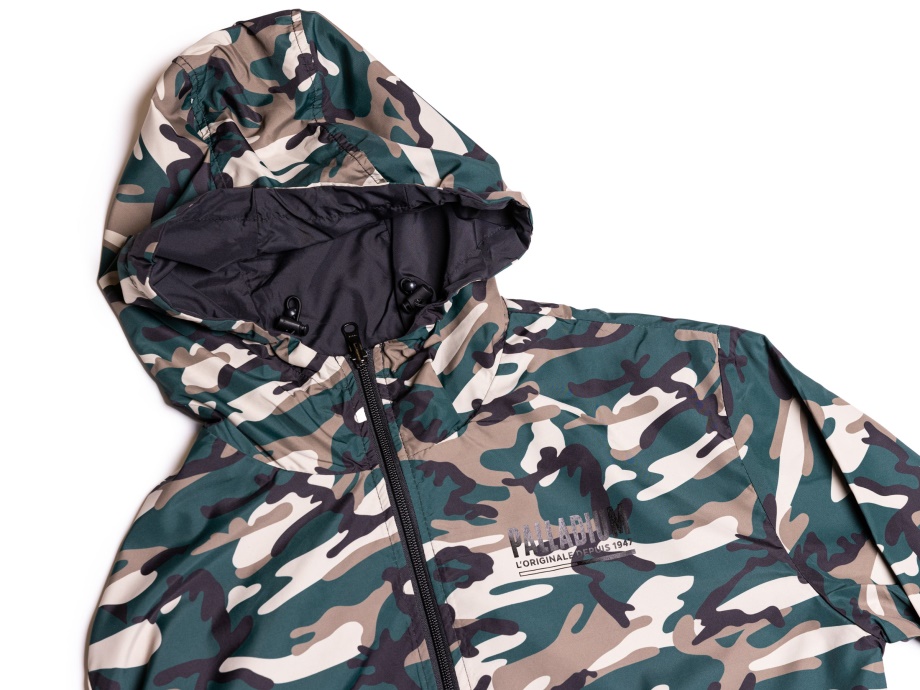 Chaqueta Reversible Palladium Camo Marrón Mayor Beluga Negro