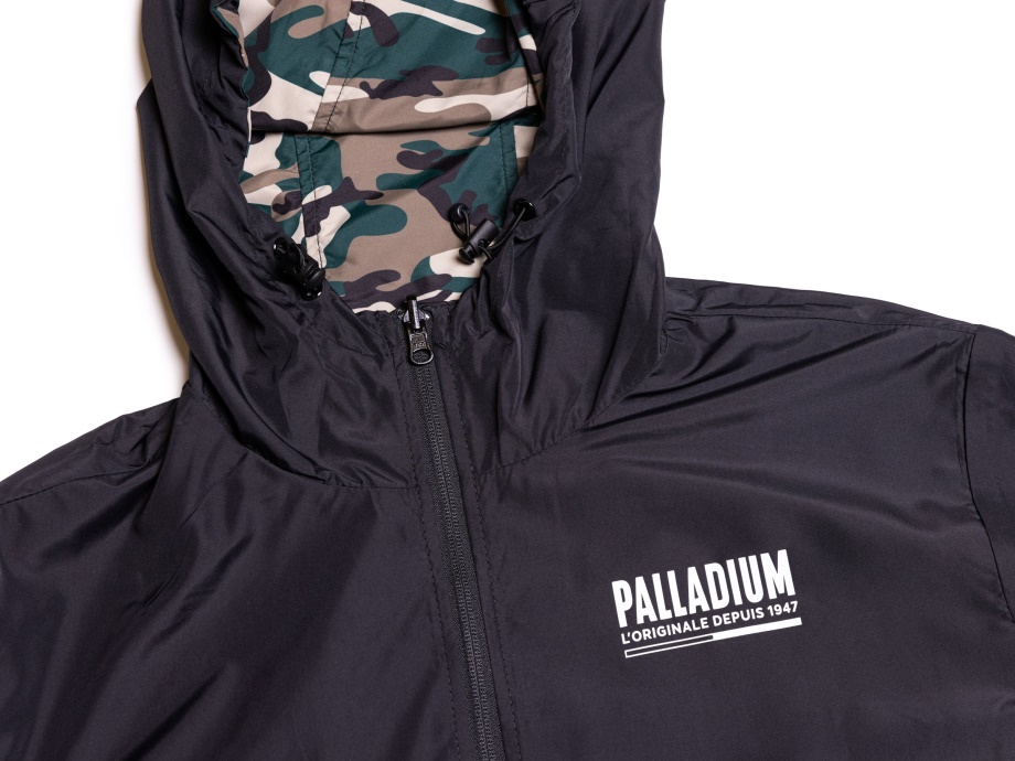 Chaqueta Reversible Palladium Camo Marrón Mayor Beluga Negro