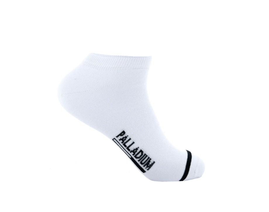 Botines Hombre Paladium Basic Blanco Gris