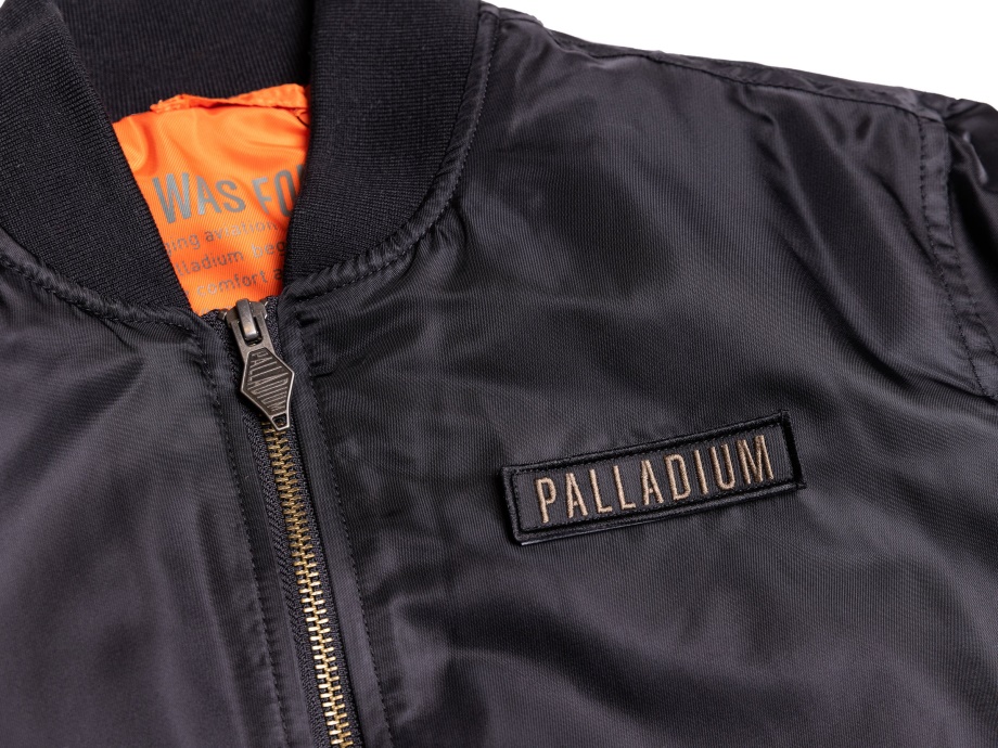 Chaqueta De Aviador Ciudad Palladium Hombre Negra