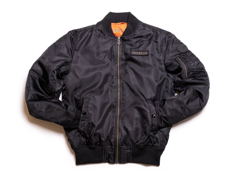 Chaqueta De Aviador Ciudad Palladium Hombre Negra