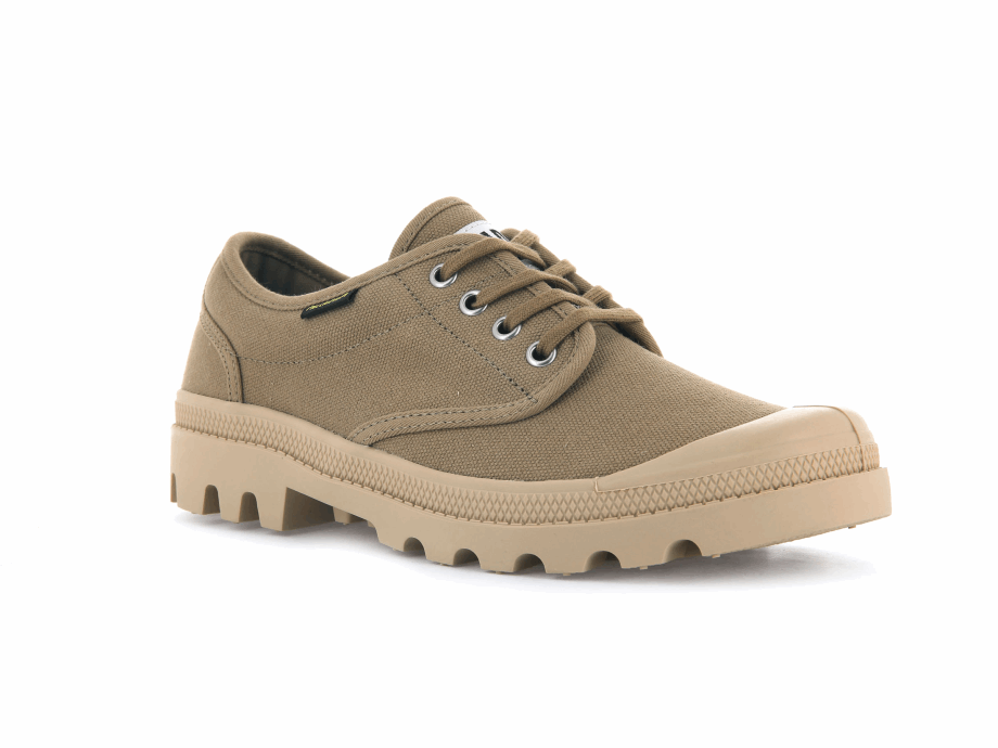 Palladium Hombre Pallabrousse Oxford Verde Oliva