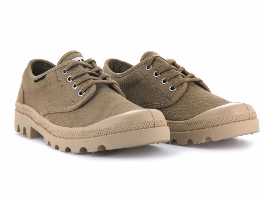 Palladium Hombre Pallabrousse Oxford Verde Oliva