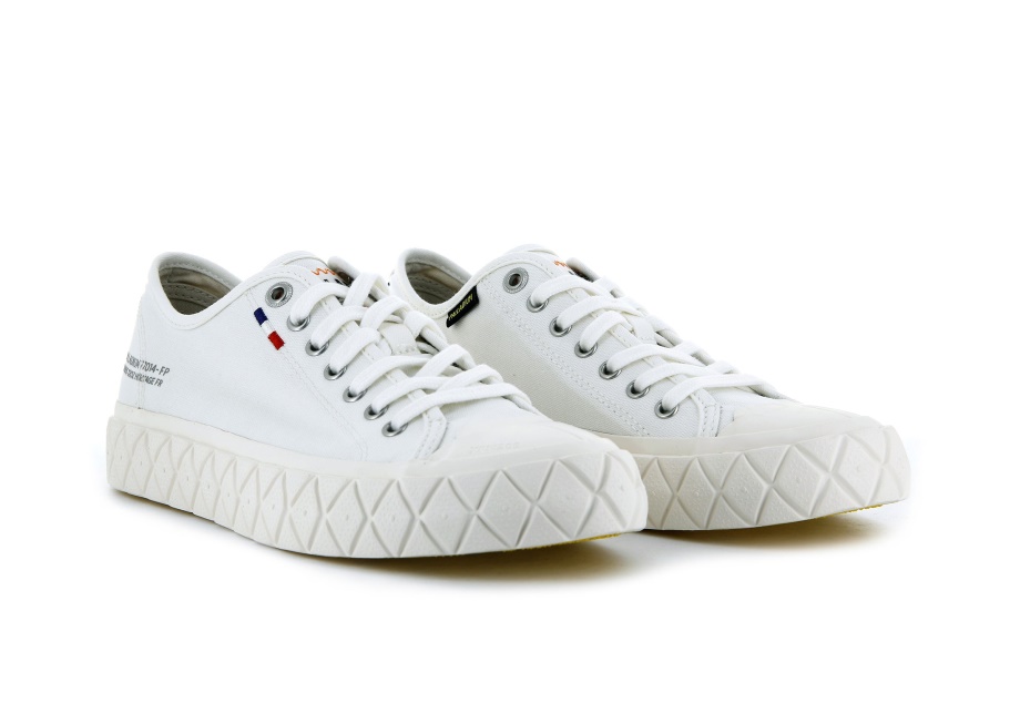Palladium Palla Ace Lienzo Estrella Blanco