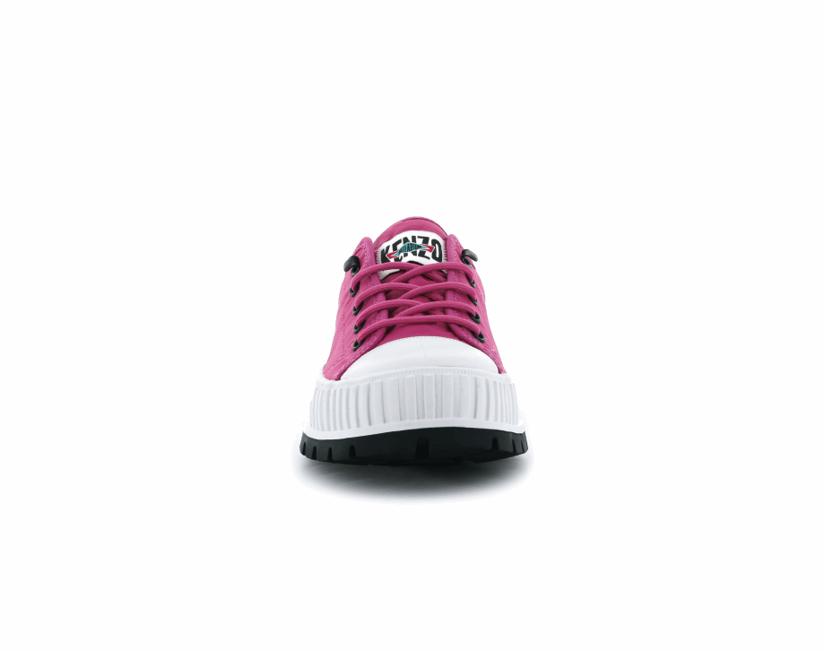 Palladium Pallashock Bajo De Kenzo Rosa
