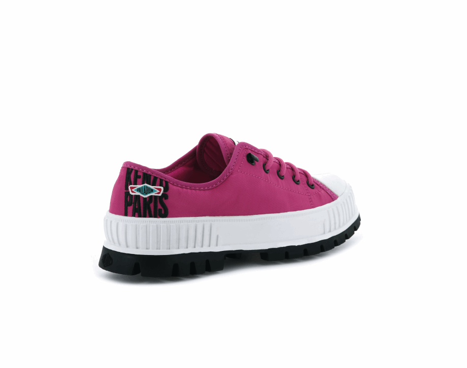 Palladium Pallashock Bajo De Kenzo Rosa