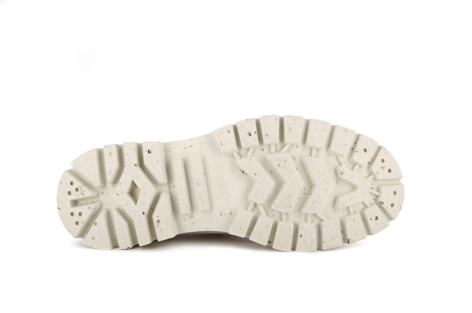 Palladium Pallashock Mid Orgánico Estrella Blanco