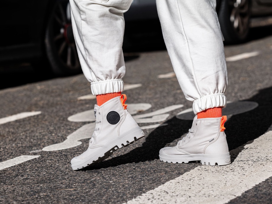 Palladium Pampa Hola Sarga Gris Luna