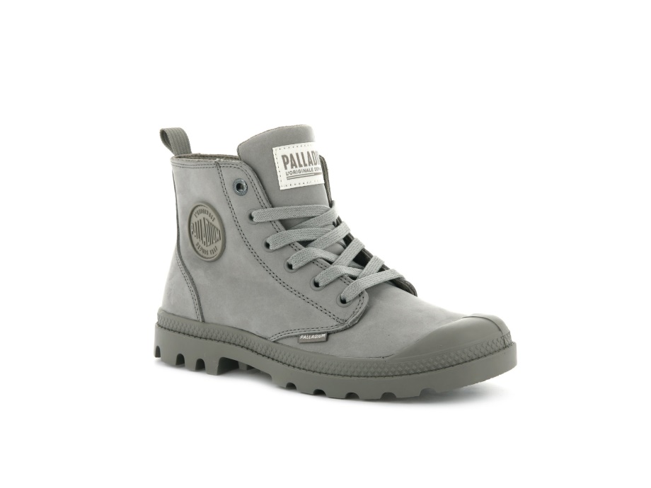 Palladium Pampa Hi Zip Nubuck Moonrock