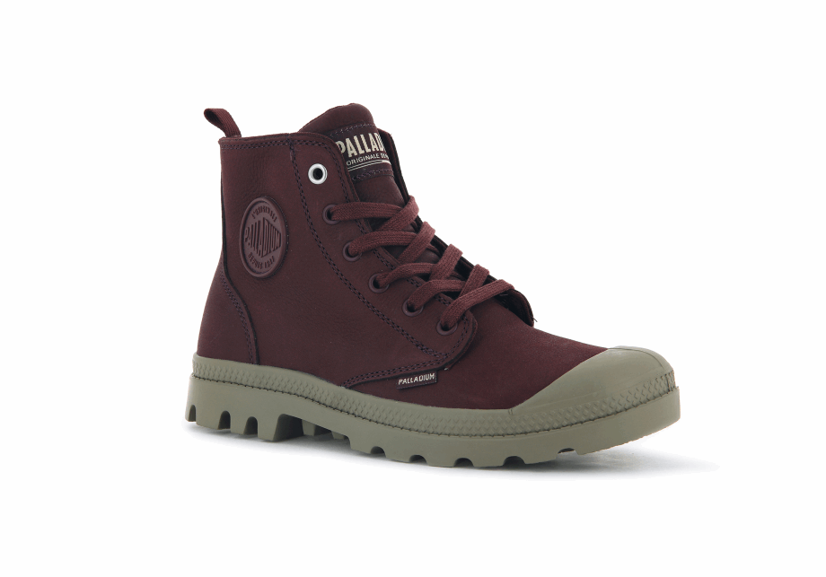 Palladium Pampa Hola Zip Sl Chocolate Decadente