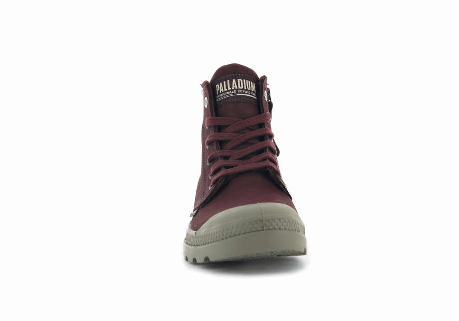 Palladium Pampa Hola Zip Sl Chocolate Decadente