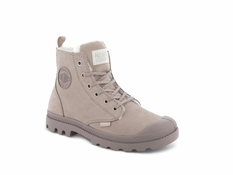 Palladium Pampa Hi Zip Wl Rosa Polvo Leonado