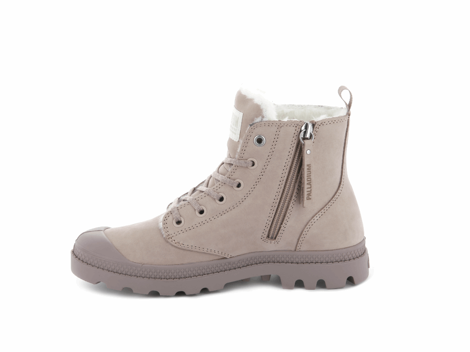 Palladium Pampa Hi Zip Wl Rosa Polvo Leonado