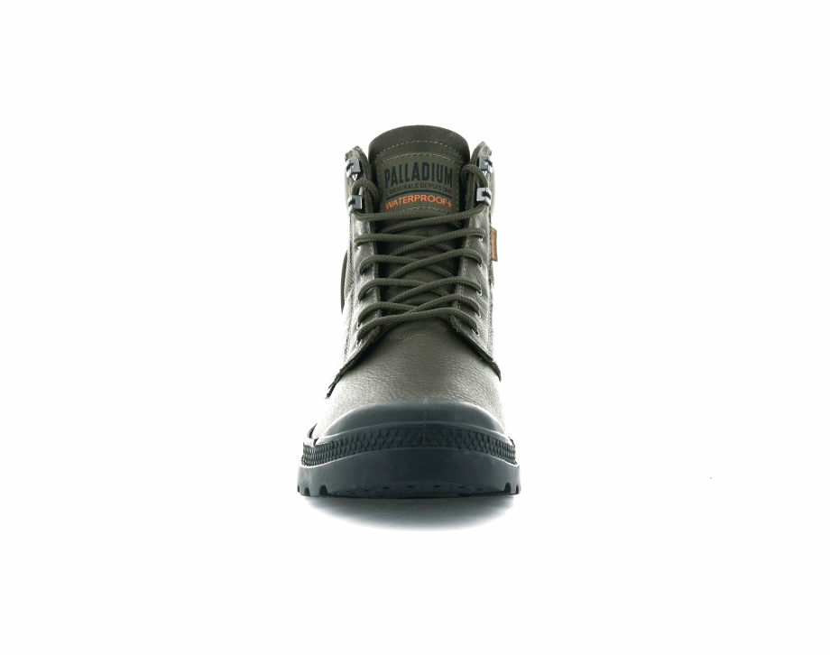 Palladium Pampa Shield Wp Lth Militar Oliva