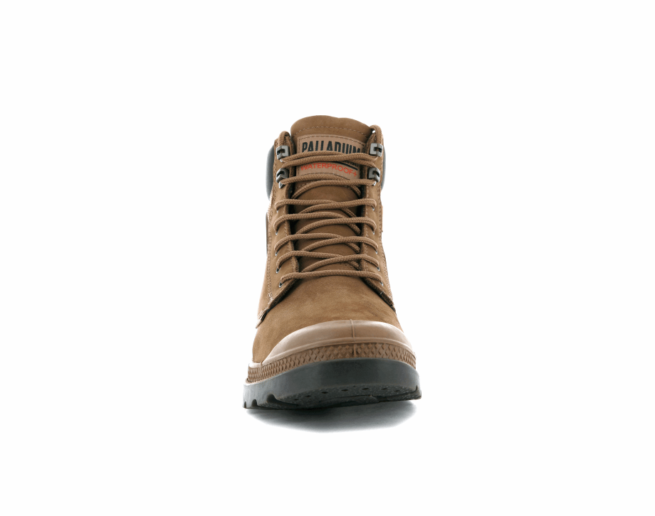 Palladium Pampa Shield Wp Lux Caoba