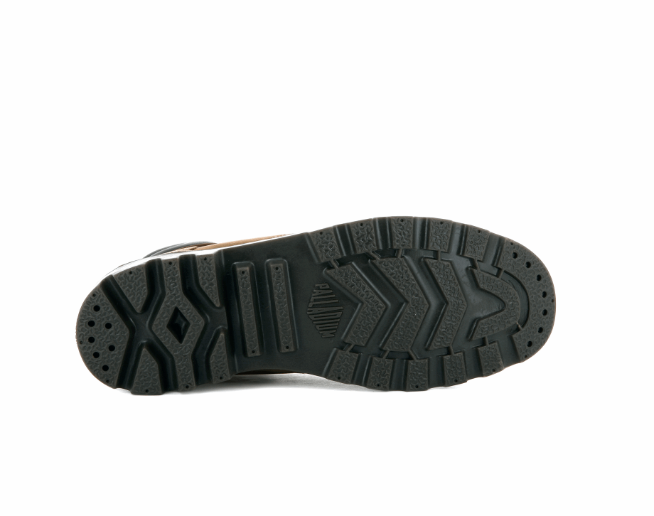 Palladium Pampa Shield Wp Lux Caoba