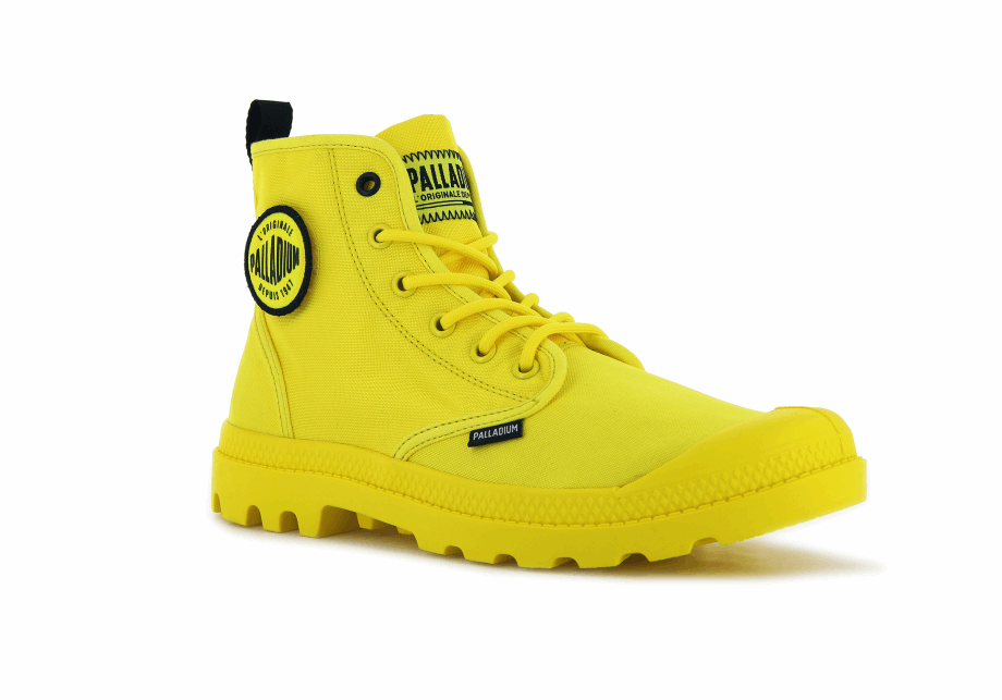 Palladium Pampa Smiley Cambio Amarillo Resplandeciente