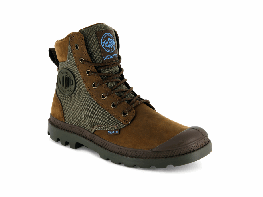 Palladium Pampa Sport Cuff Wpn Brida Brown Moon Mist