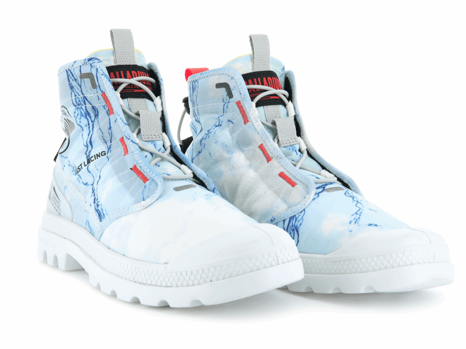 Palladium Pampa Travel Lite Y Estampado Glaciar