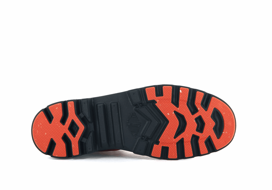 Palladium Pampa Travel Lite Impermeable Rojo Salsa