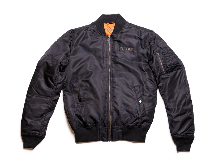 Chaqueta De Aviador Ciudad Paladio Mujer Negra