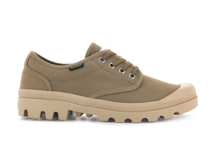 Palladium Mujer Pallabrousse Oxford Verde Oliva