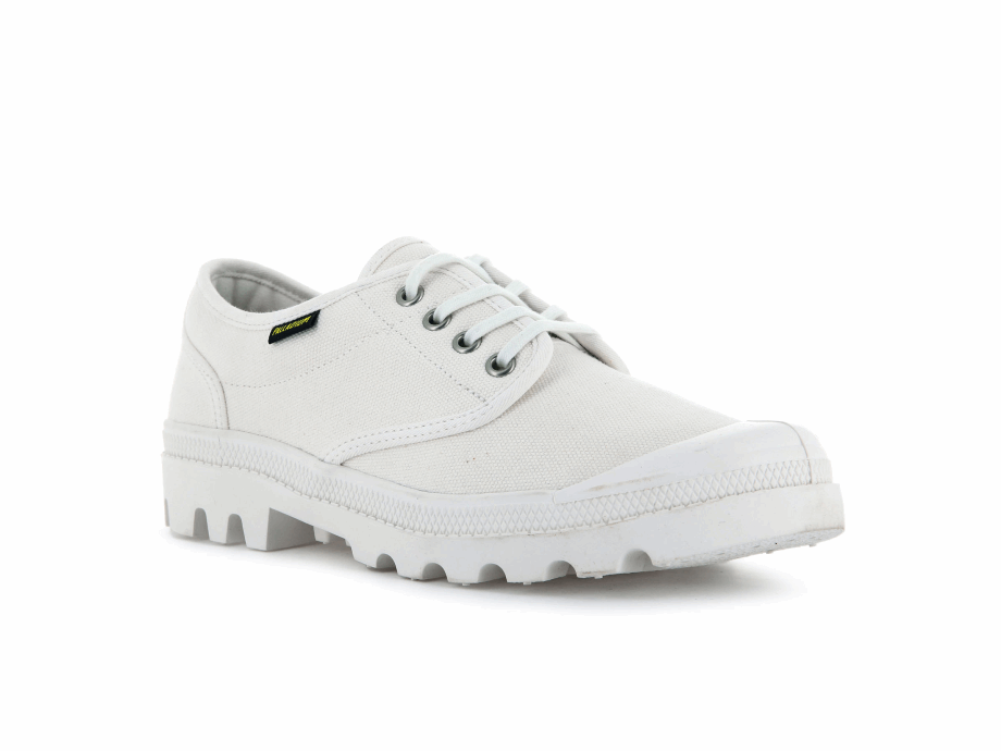 Palladium Mujer Pallabrousse Oxford Estrella Blanco