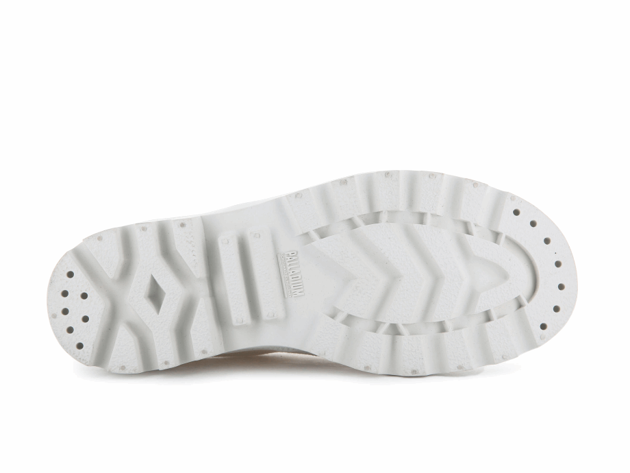 Palladium Mujer Pallabrousse Oxford Estrella Blanco