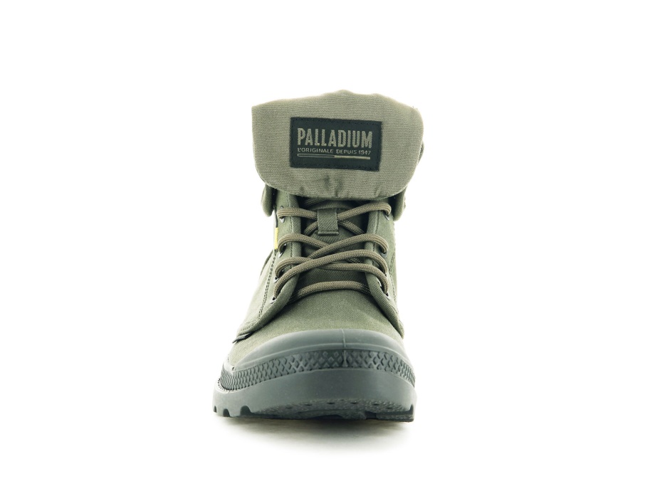 Palladium Pampa Baggy Suministro Oliva Noche