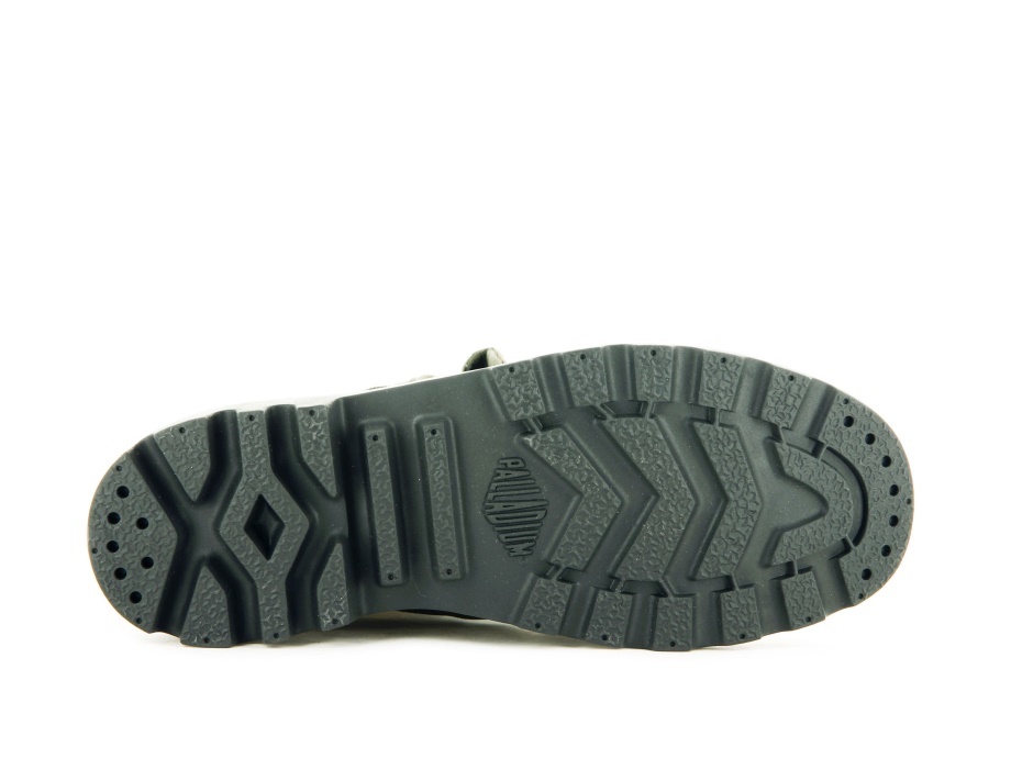 Palladium Pampa Baggy Suministro Oliva Noche