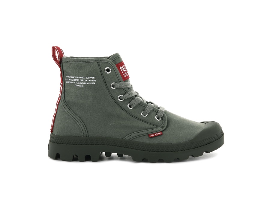 Palladium Pampa Hi Dare Olive Night