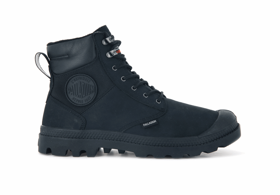 Palladium Pampa Shield Wp Lux Negro