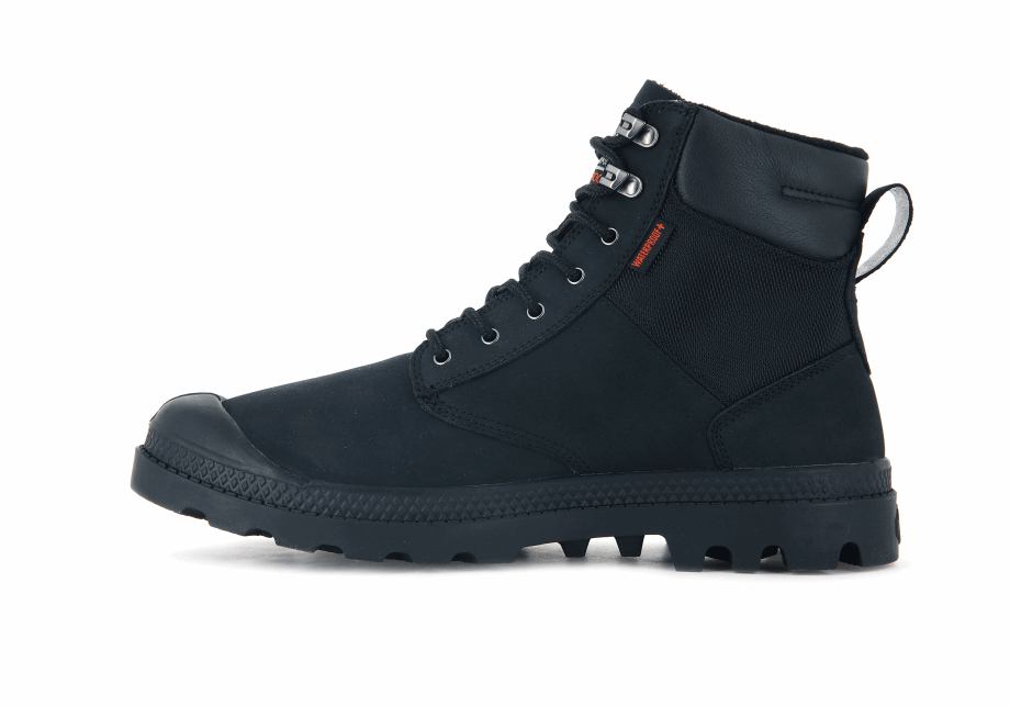 Palladium Pampa Shield Wp Lux Negro